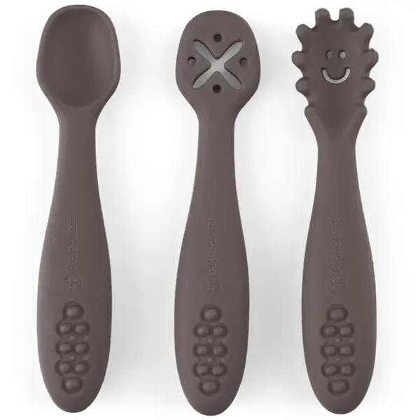 Petite&Mars Take&Match 6m+ lžička pro děti Bitter Cocoa 3 ks