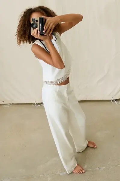 Dětské bavlněné kalhoty Mayoral