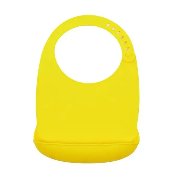 PETITE&MARS Bryndák silikonový Sam - žlutý