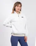 Patagonia W's Micro D 1/2 Zip Fleece P/O Birch White L