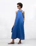 ECOALF Ukara Dress MEDITERRANEAN BLUE M