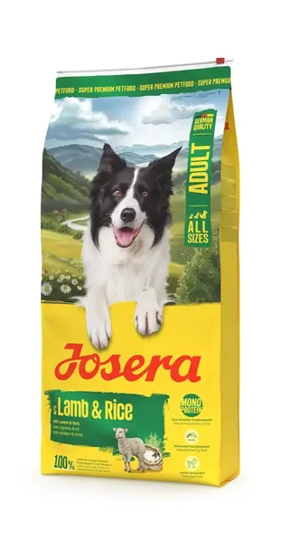 Josera Adult Lamb & Rice suché krmivo pre psov 12,5 kg