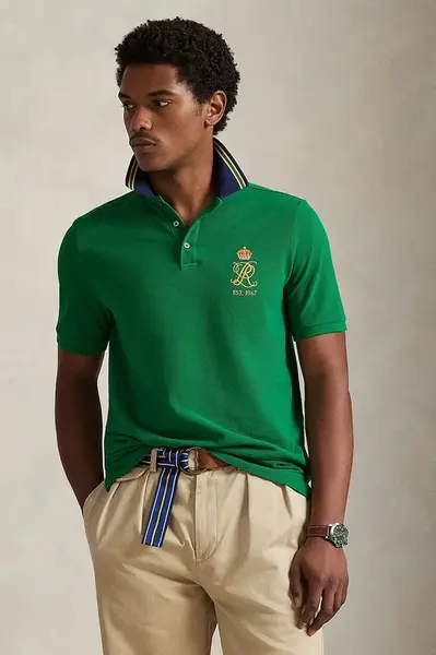 Polo Ralph Lauren  Bavlněné polo tričko