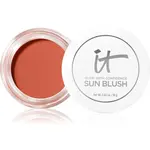 IT Cosmetics Confidence Sun Blush krémová lícenka pre ženy 30 Sunwarmth 18 g
