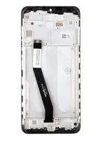 LCD display + dotyková deska + přední kryt pro Xiaomi Redmi 9, black (Service Pack)