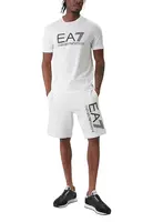 Bílé pánské kraťasy EA7