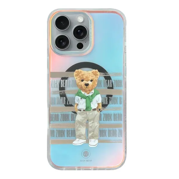 Zadní kryt ZUCK BEAR case CALIFORNIA COOL MAG kompatibilní s MagSafe pro Apple iPhone 16 Pro, leisure wear