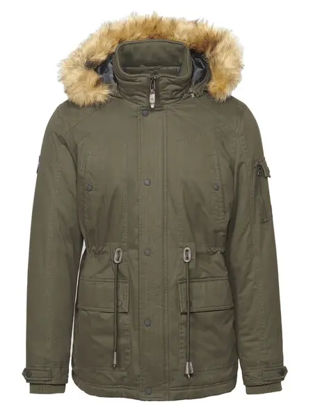 KOROSHI Zimná bunda  zelená