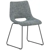 Stylife ŽIDLE, černá, petrolej