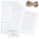 50Pcs Rectangle Paper Baking Bags