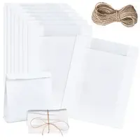 50Pcs Rectangle Paper Baking Bags