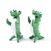 Handmade Lampwork Crocodile Display Decorations
