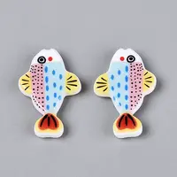 Printed Opaque Resin Beads