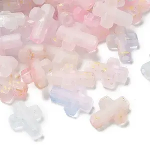 Gradient Color Transparent Acrylic Beads