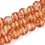 Handmade Foil Glass Beads Strands