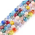 Electroplate Glass Bead Strands