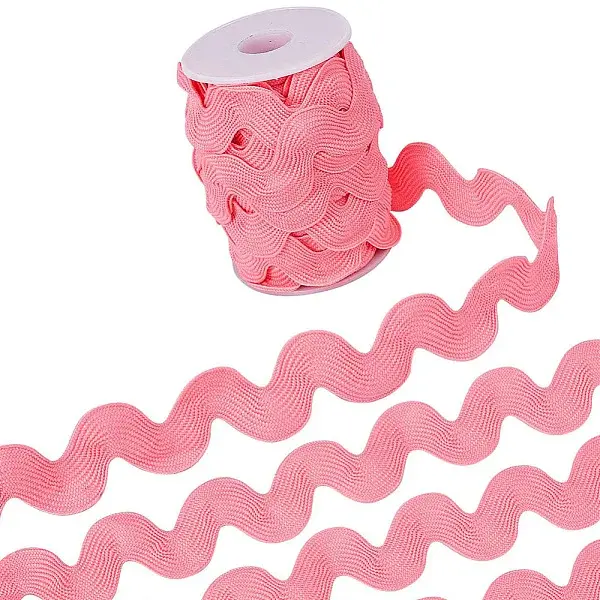9 Yards Polyester Wavy Fringe Trim Ribbon