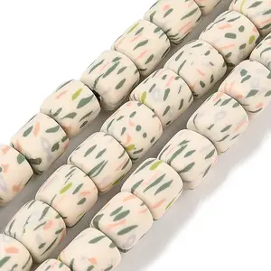 Handmade Polymer Clay Beads Strand