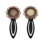Alloy & Iron Bookmark Cabochon Settings