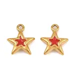 304 Stainless Steel Enamel Charms