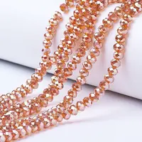 Electroplate Glass Beads Strands