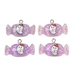 Halloween Translucent Resin Pendants