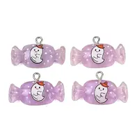 Halloween Translucent Resin Pendants