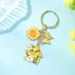 Zinc Alloy Enamel Keychains