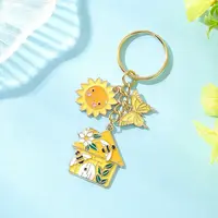 Zinc Alloy Enamel Keychains