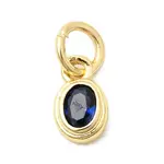 Brass Cubic Zirconia Charms