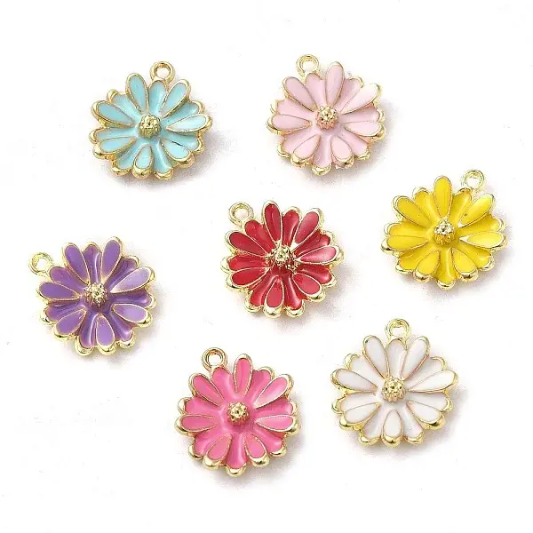 Alloy Enamel Pendants