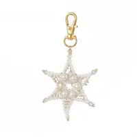 Handmade Loom Pattern Seed Beaded Pendant Decorations