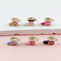 Alloy Enamel Pendants