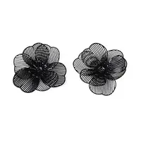 Spray Painted Iron Bead Caps