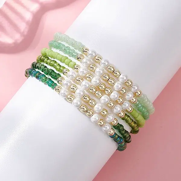 Glass Bead Bracelets