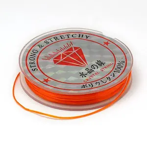Flat Elastic Crystal String