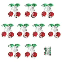 Brass Micro Pave Cubic Zirconia Beads