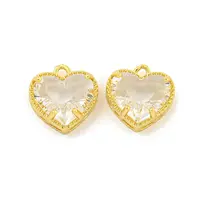 Rack Plating Brass Charms