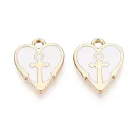 Alloy Enamel Pendants