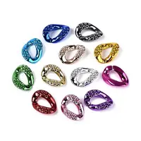 UV UV Plating Opaque Acrylic Linking Rings