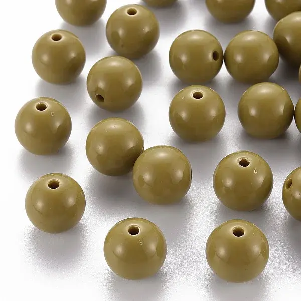 Opaque Acrylic Beads
