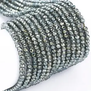 Electroplate Glass Beads Strands
