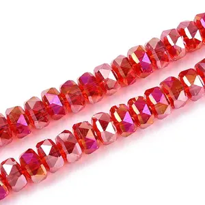 Electroplate Glass Beads Strands
