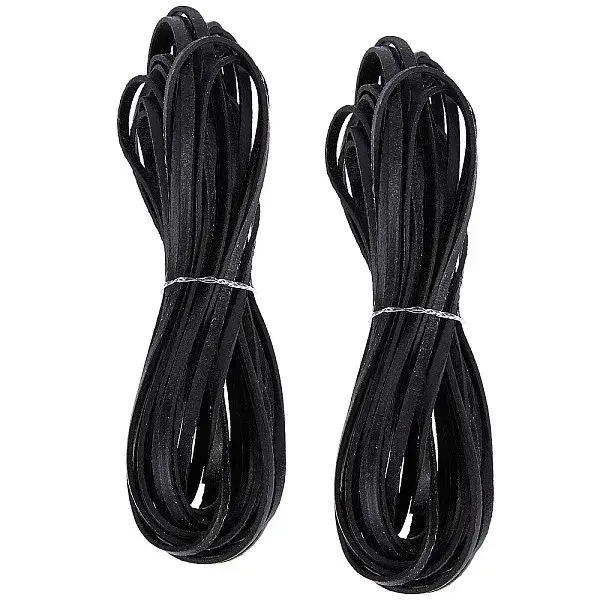Flat Leather Jewelry Cord