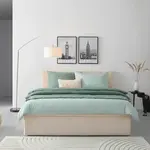 MID.YOU AMERICKÁ POSTEL, 160/200 cm, béžová