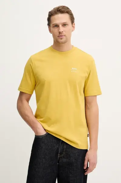 Bavlněné tričko BOSS Orange Te_BossClub