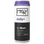 GymBeam MOXY DAILY+ 330 ML MODRÉ HROZNO Funkčný bezkofeínový nápoj, , veľkosť 330 ML