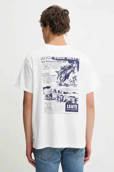 Levi's  Bavlněné tričko  SS RELAXED FIT