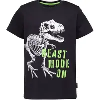 Lewro TYRELL Chlapecké triko, černá, velikost 164-170