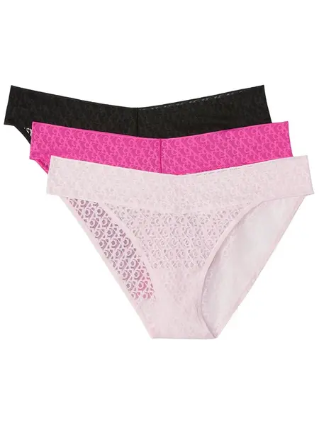 Calvin Klein Underwear Nohavičky  orchideová / rosé / čierna